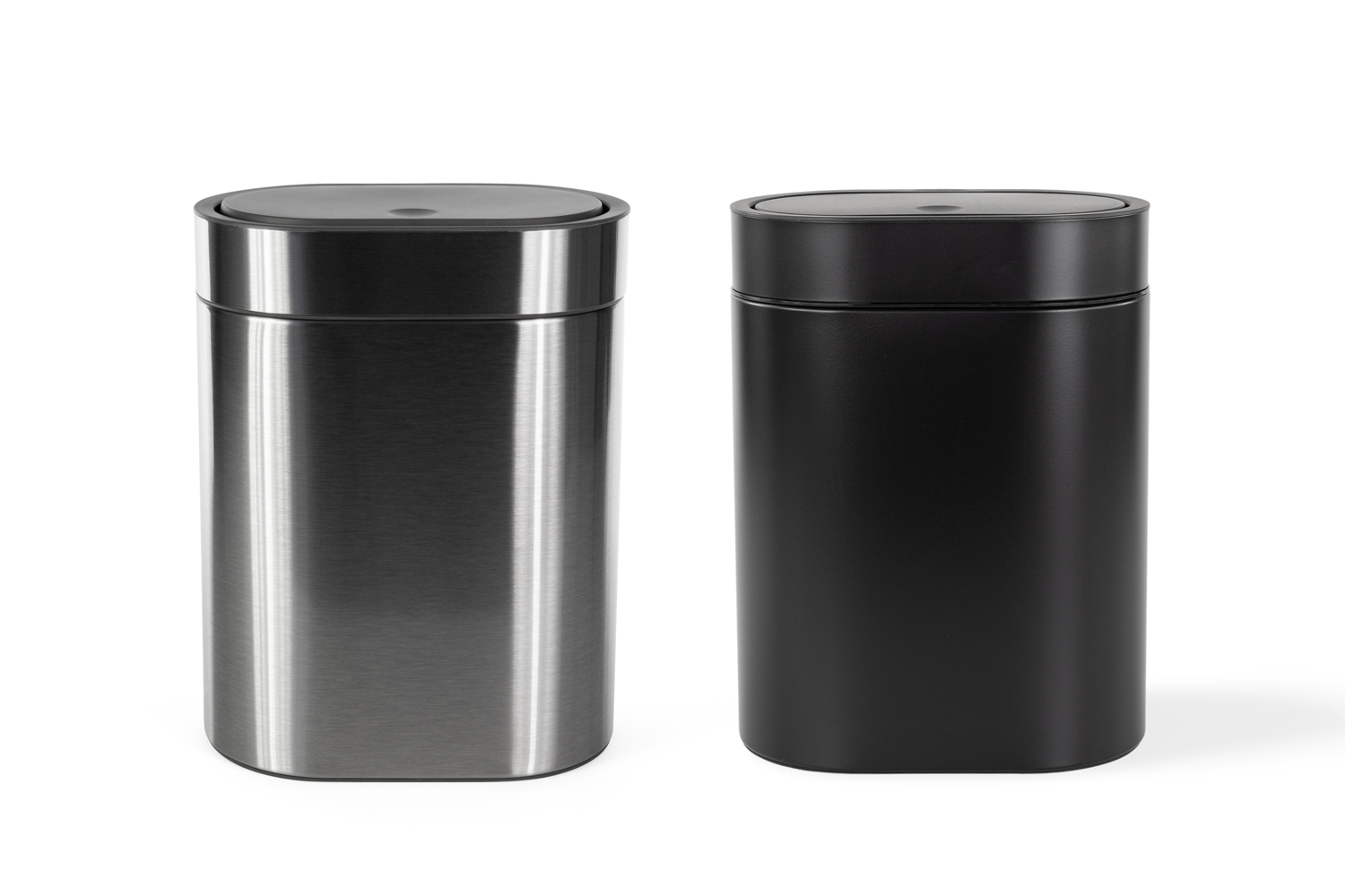 IKEA BROGRUND Mülleimer mit Deckel - 4 Liter - Edelstahl oder schwarz