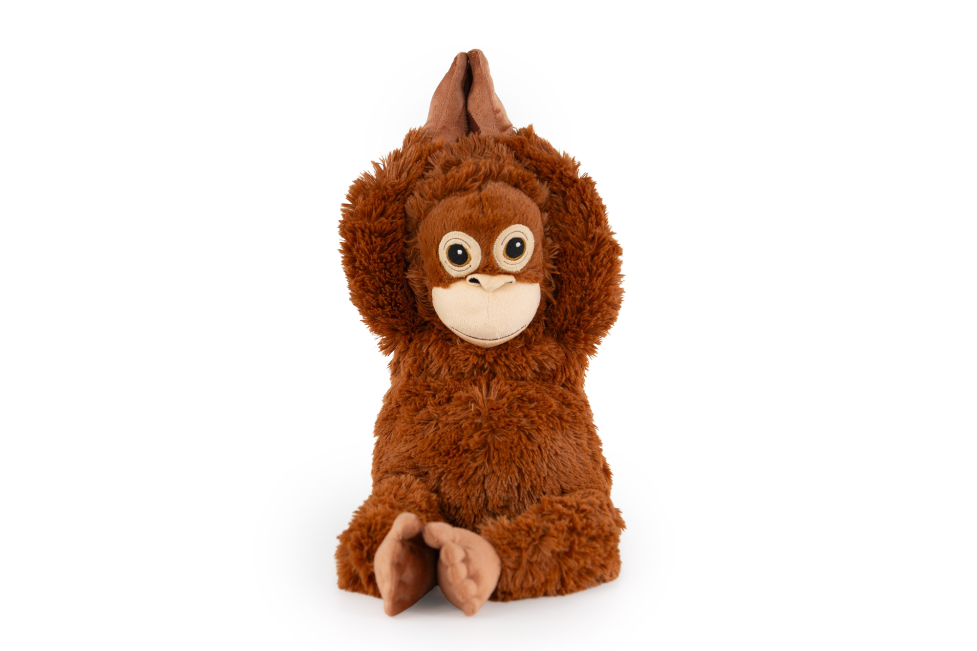 IKEA DJUNGELSKOG Stofftier Orang-Utan 66 cm mit Klettverschluss