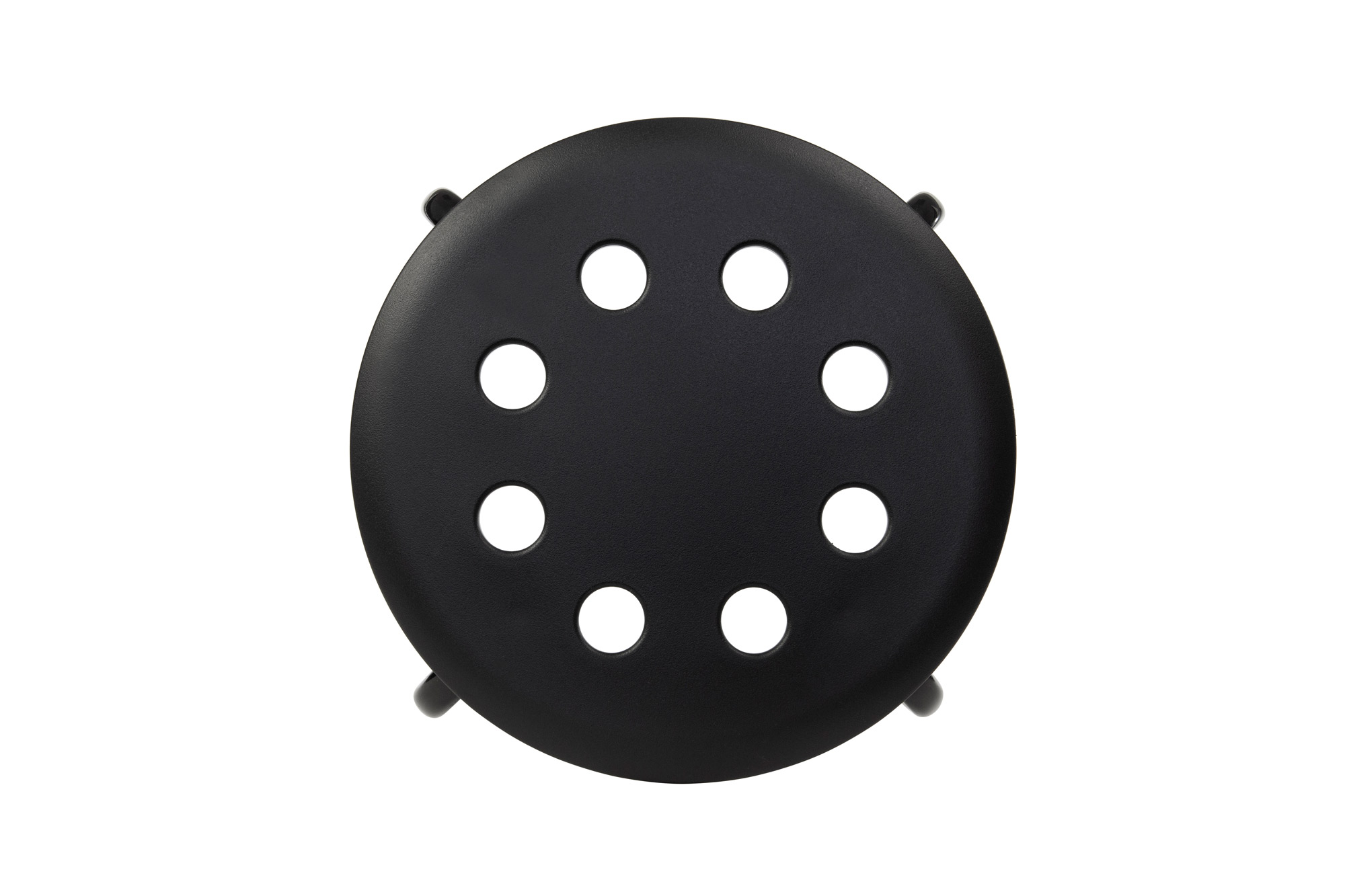 IKEA MARIUS Hocker - schwarz oder weiß - stapelbar - 45 cm hoch