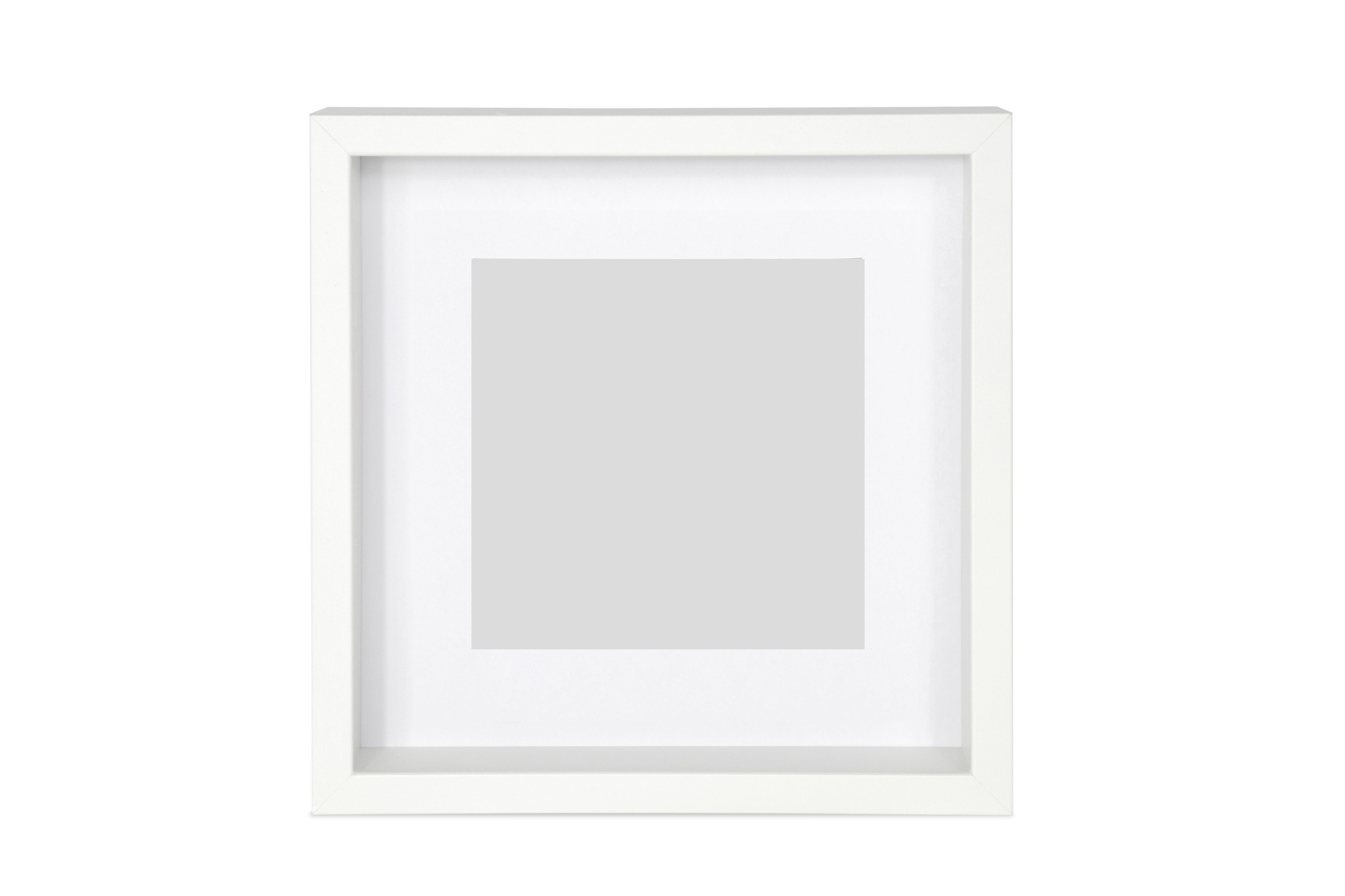 IKEA SANNAHED Bilder- /Objektrahmen inkl. Passepartout - schwarz oder weiß - zwei Größen