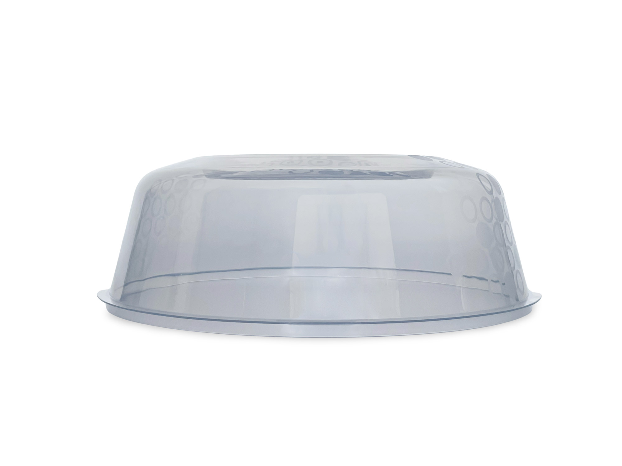 IKEA PRICKIG Mikrowellendeckel in grau, Durchmesser 26 cm