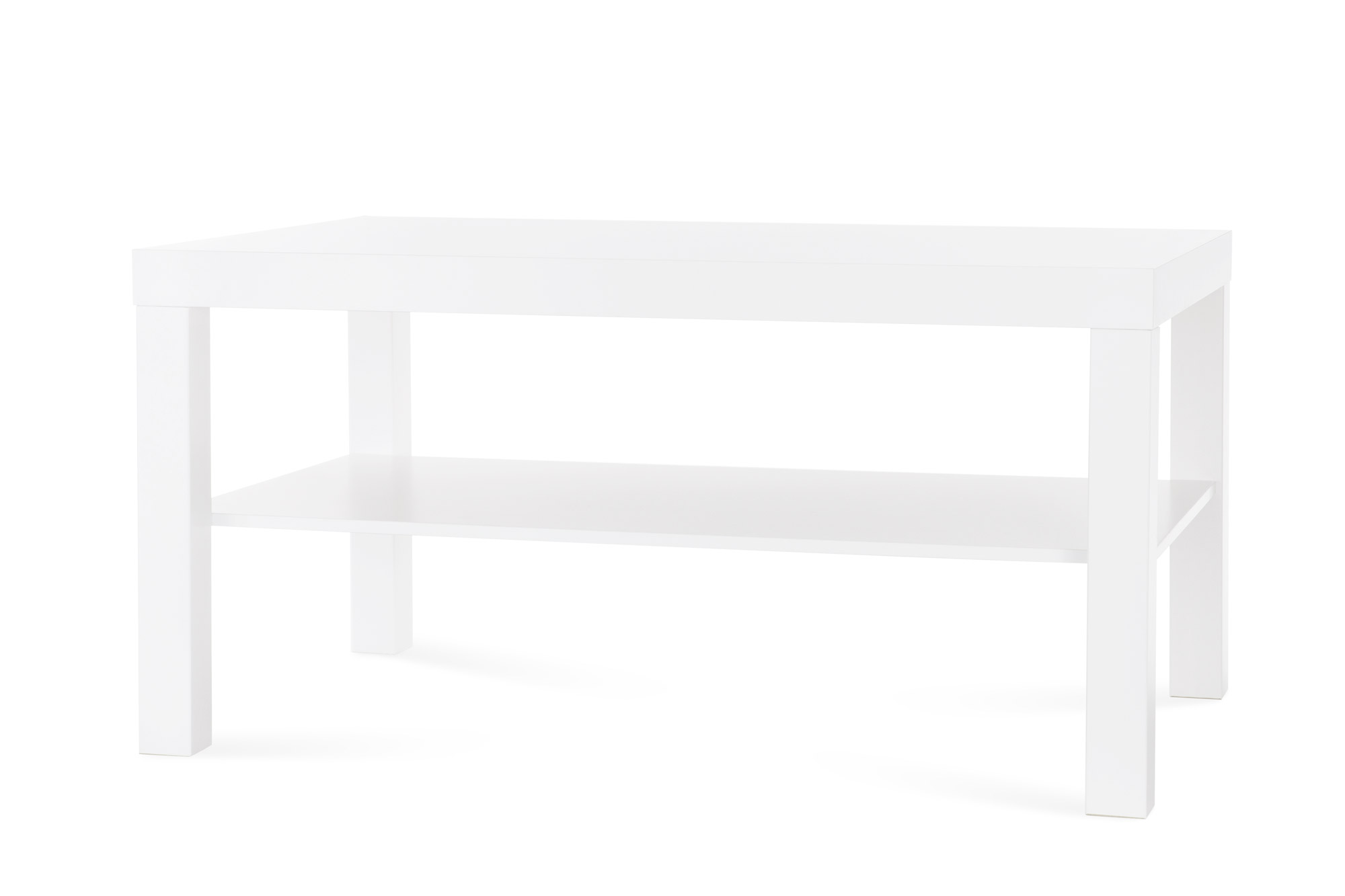 IKEA LACK Couchtisch mit Ablage - 90 x 55 x 45 cm - verschiedene Farben