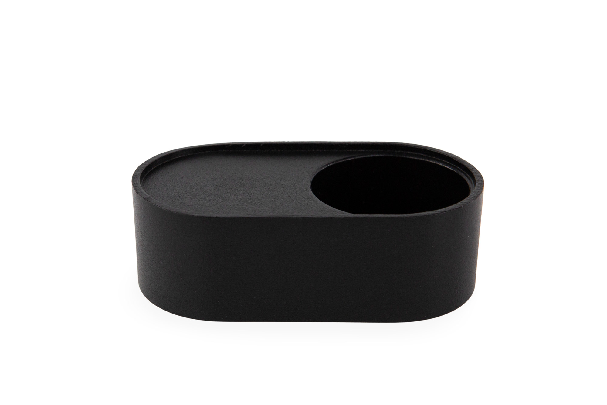 IKEA HEDERVÄRD Kerzen- oder Teelichthalter, schwarz, 3 cm, 2er Set