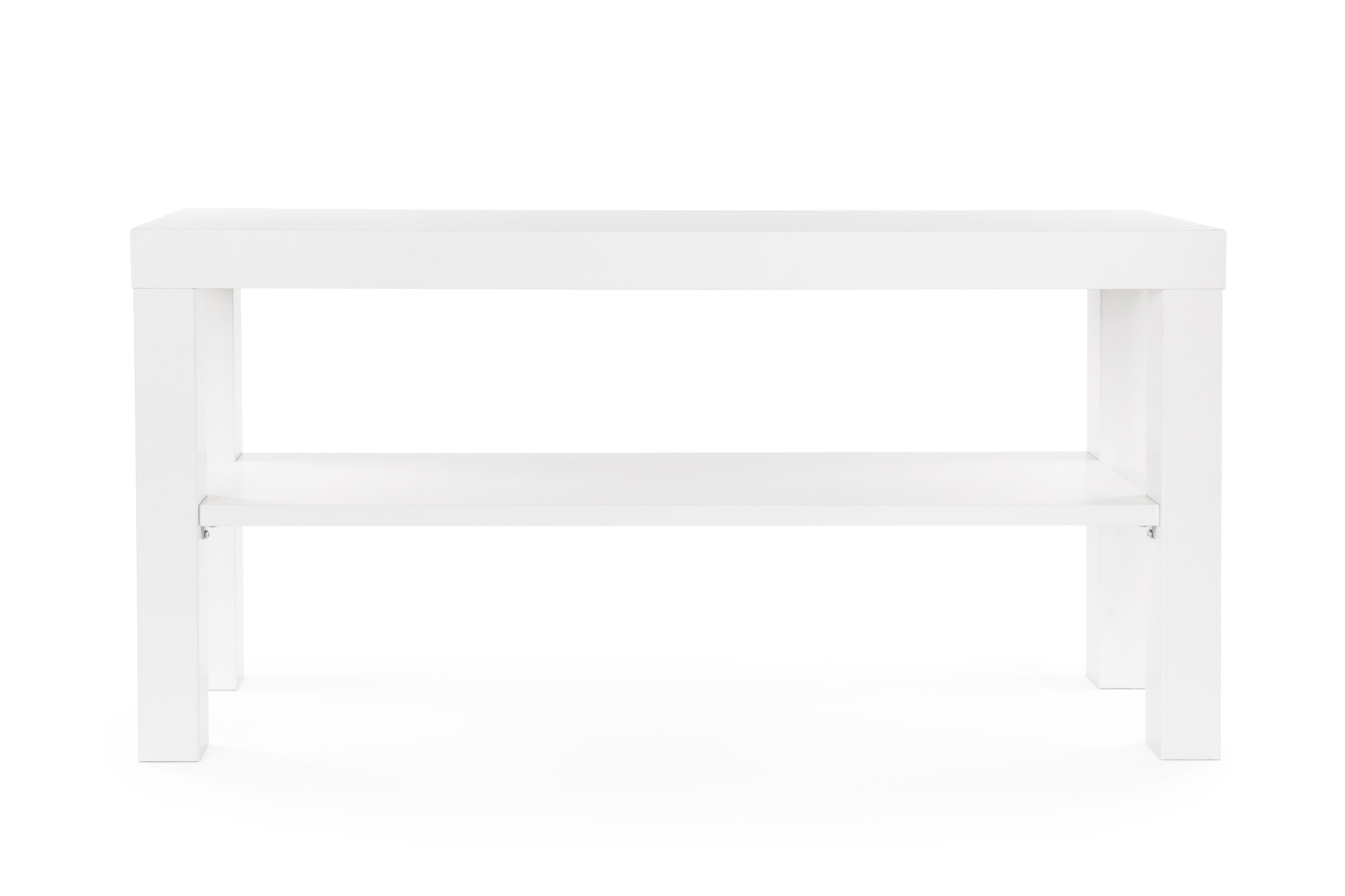 IKEA LACK TV-Bank mit Ablage - 90 x 26 x 45 cm - weiß