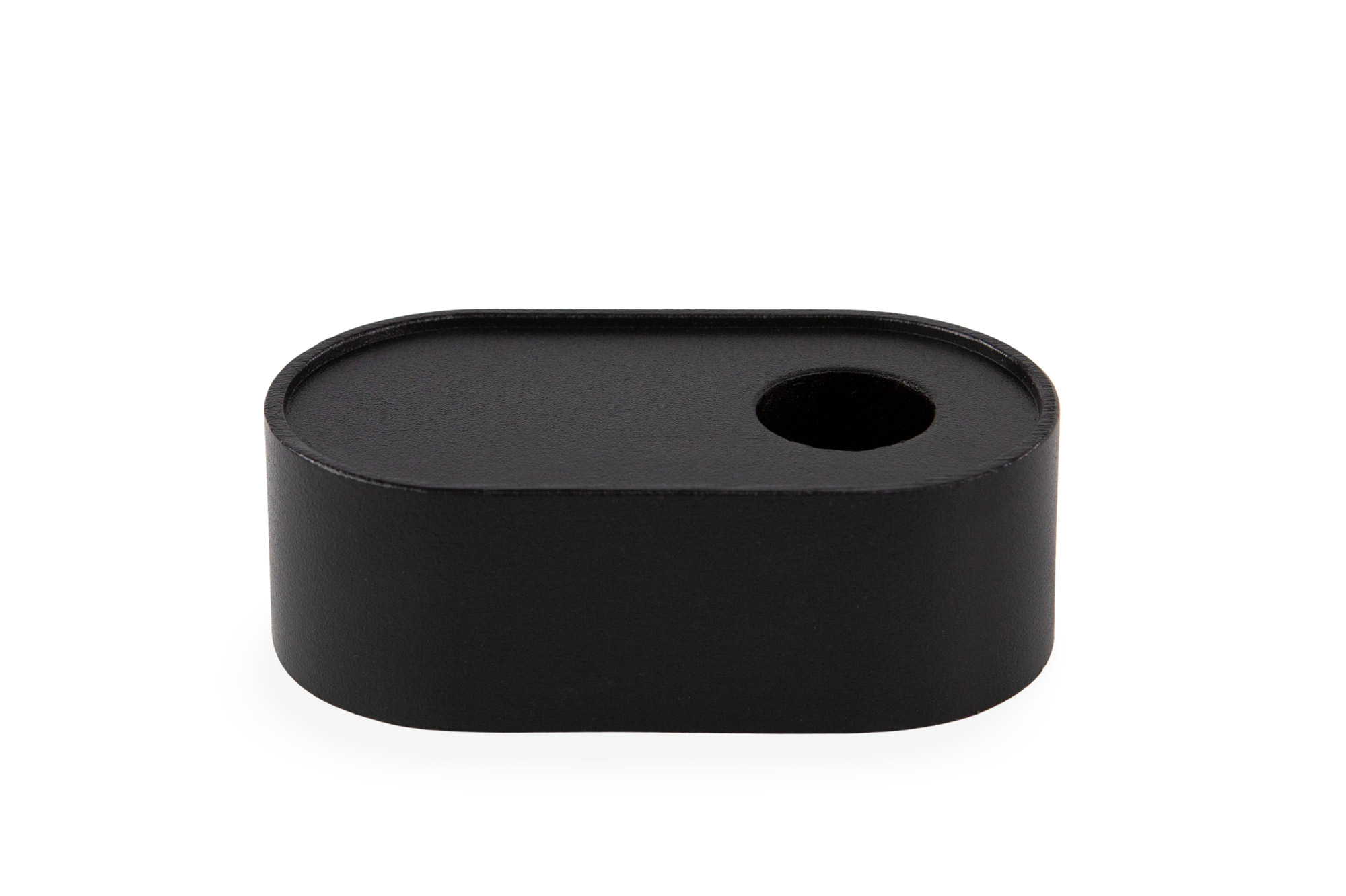 IKEA HEDERVÄRD Kerzen- oder Teelichthalter, schwarz, 3 cm, 2er Set