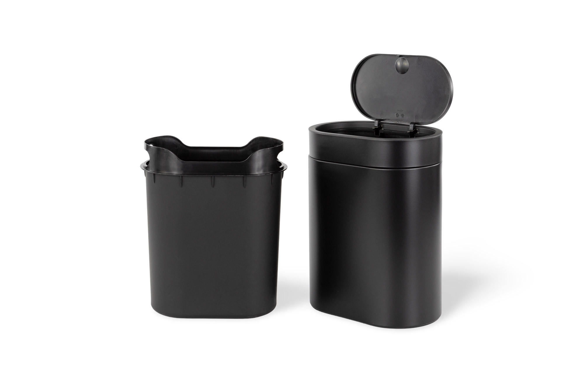 IKEA BROGRUND Mülleimer mit Deckel - 4 Liter - Edelstahl oder schwarz
