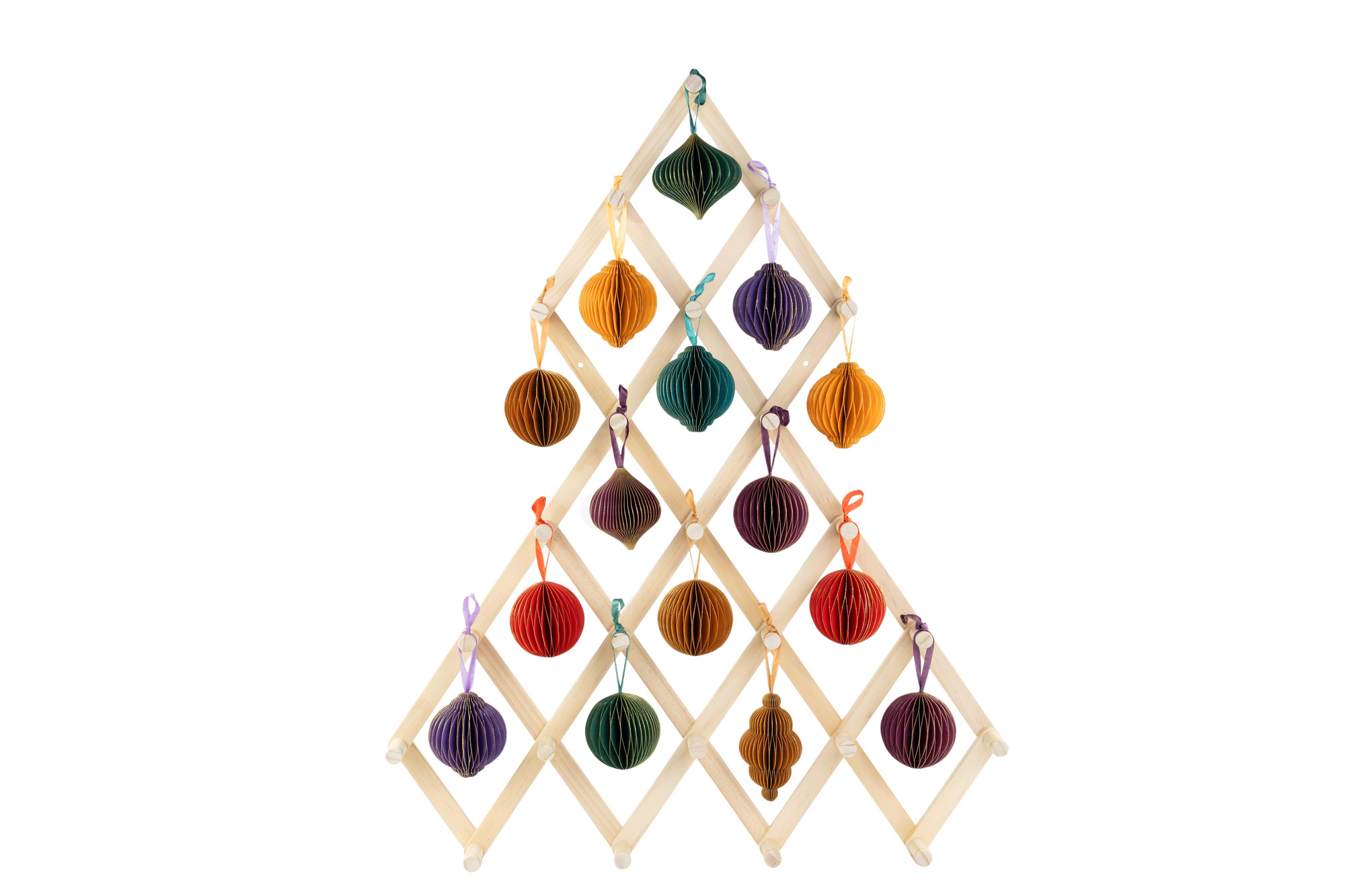 IKEA Vinterfint Wanddekoration, Kiefer, ausziehbar, Weihnachtsbaum, Adventskalender