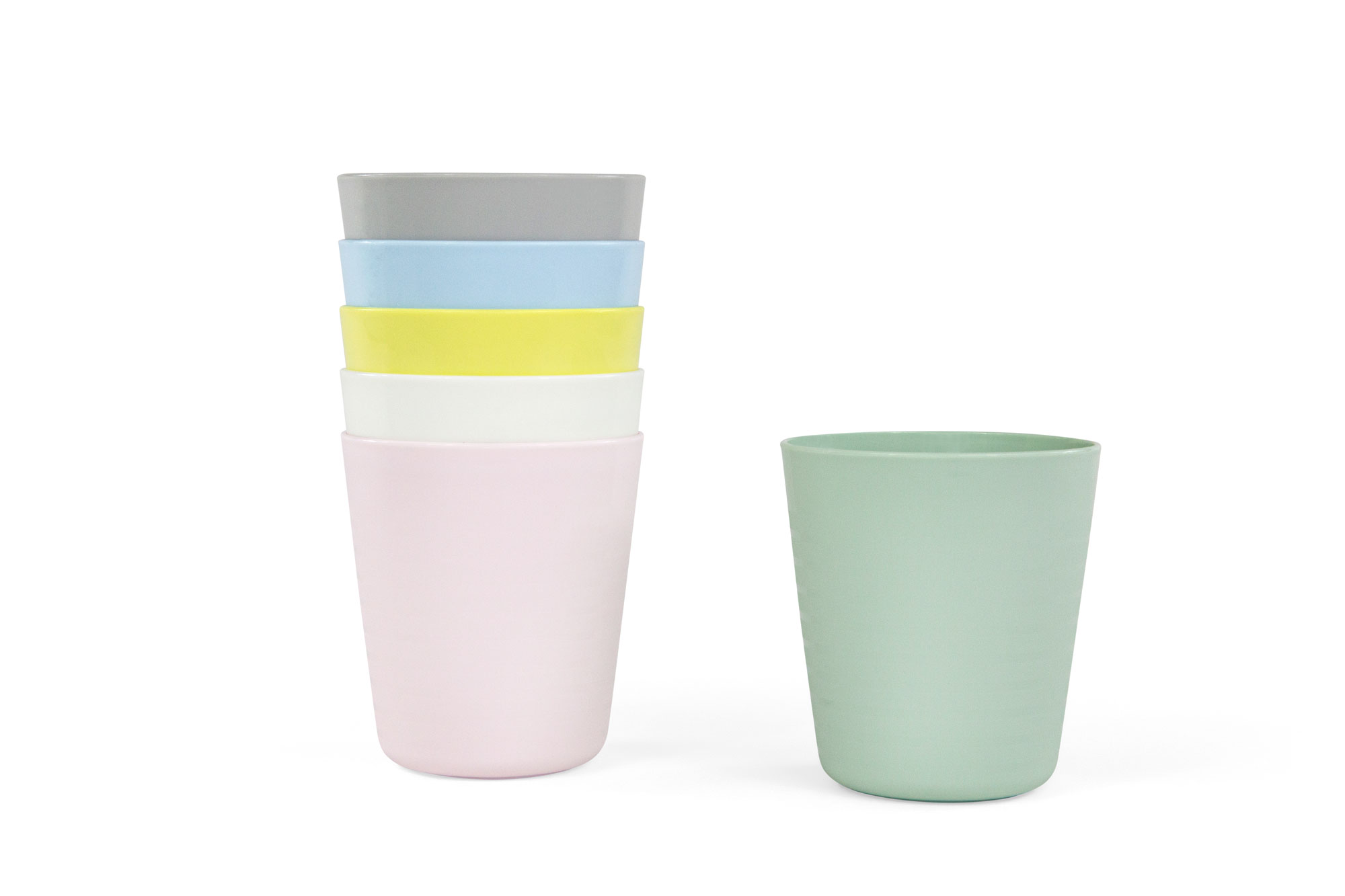 IKEA KALAS Kindergeschirr aus Kunststoff - pastellfarben