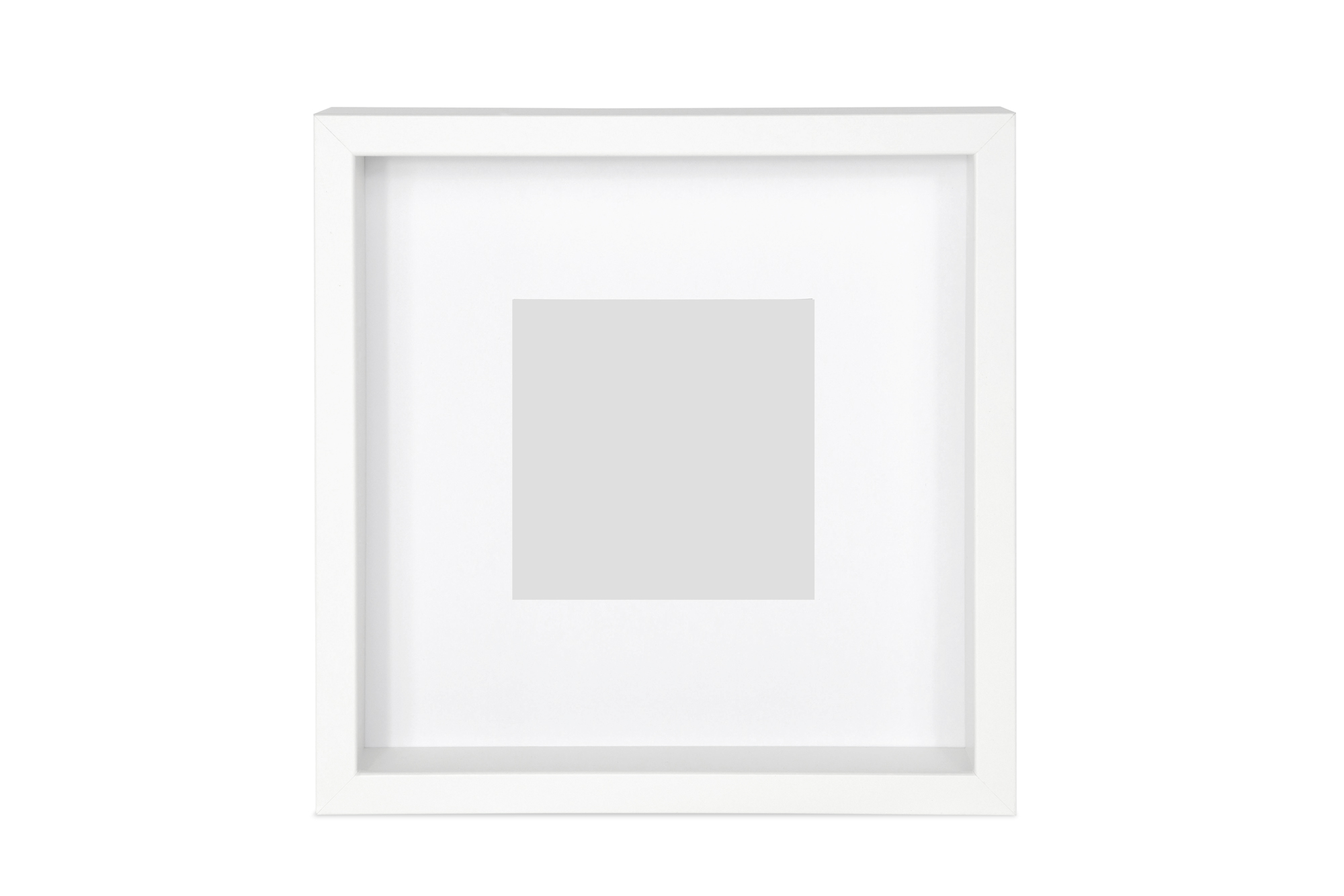 IKEA SANNAHED Bilder- /Objektrahmen inkl. Passepartout - schwarz oder weiß - zwei Größen