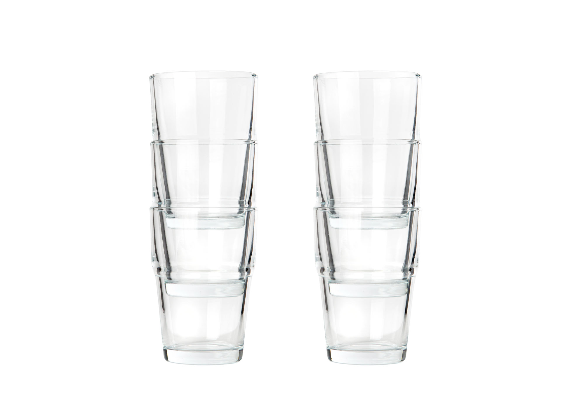 Ikea REKO 6-teiliges Gläserset 170 ml 9 cm hoch stapelbar