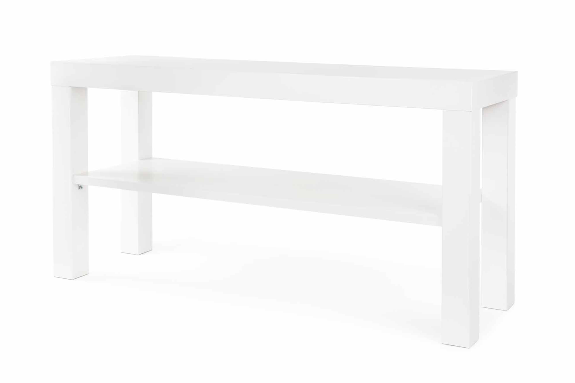 IKEA LACK TV-Bank mit Ablage - 90 x 26 x 45 cm - weiß